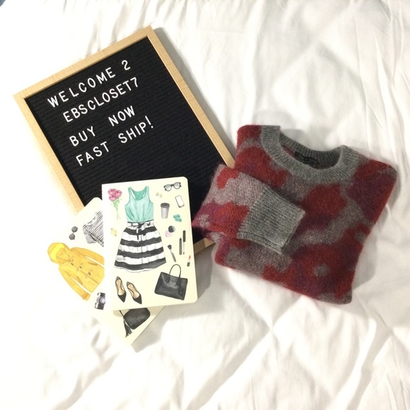 Rag & Bone Leopard Print Mohair Sweater Size XXS - Picture 2 of 10